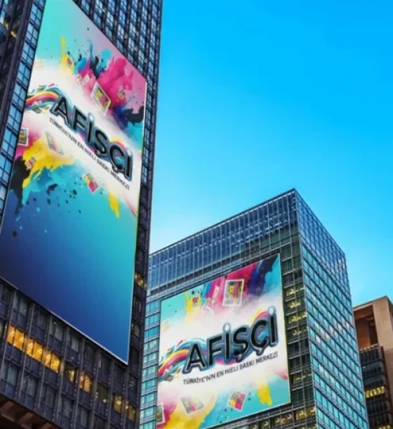 Mech Delikli Vinil Baskı - Afisci.net