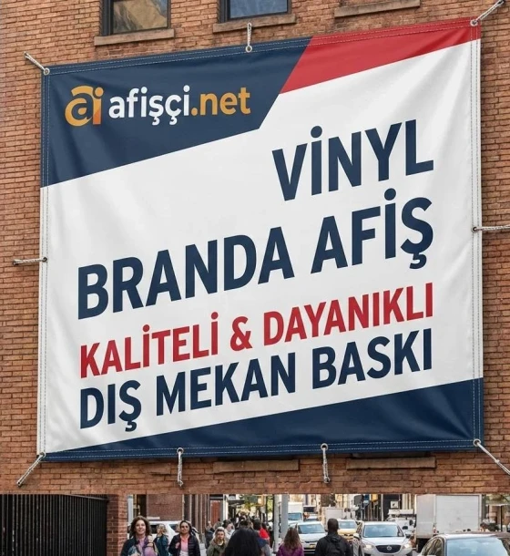 240Gr. Vinyl Branda Afiş - Afisci.net